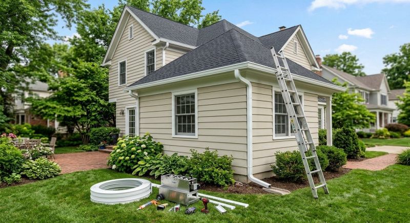 Aluminum Gutters Installation in Roseville, CA